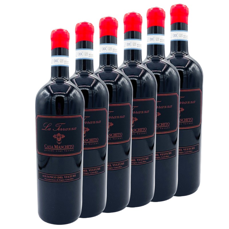 LA TERRAZZA AGLIANICO DEL VULTURE SUPERIORE DOC (6 bottles)