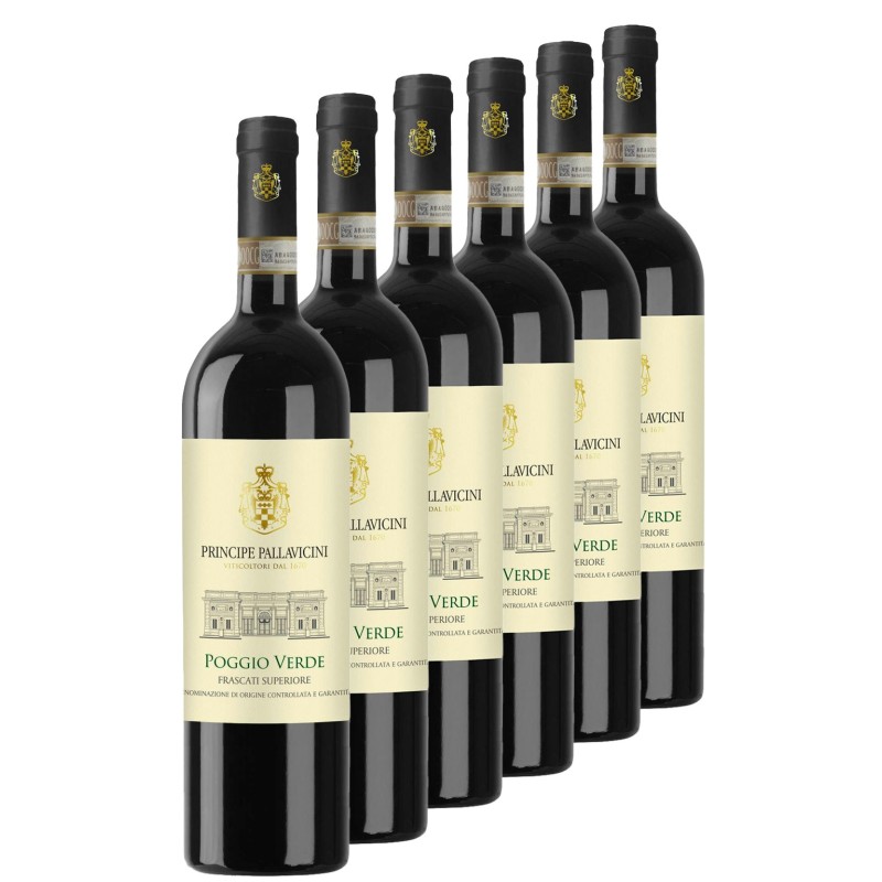 Frascati Superiore DOCG Poggio Verde (6 bottiglie)