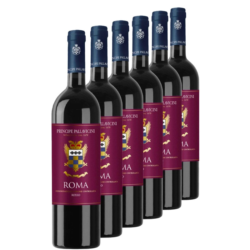 Roma DOC Rosso (6 bottles)