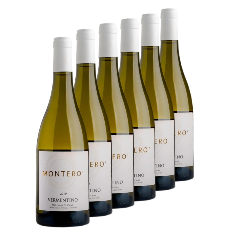 Monterò Vermentino DOC Bio (6 bottiglie)